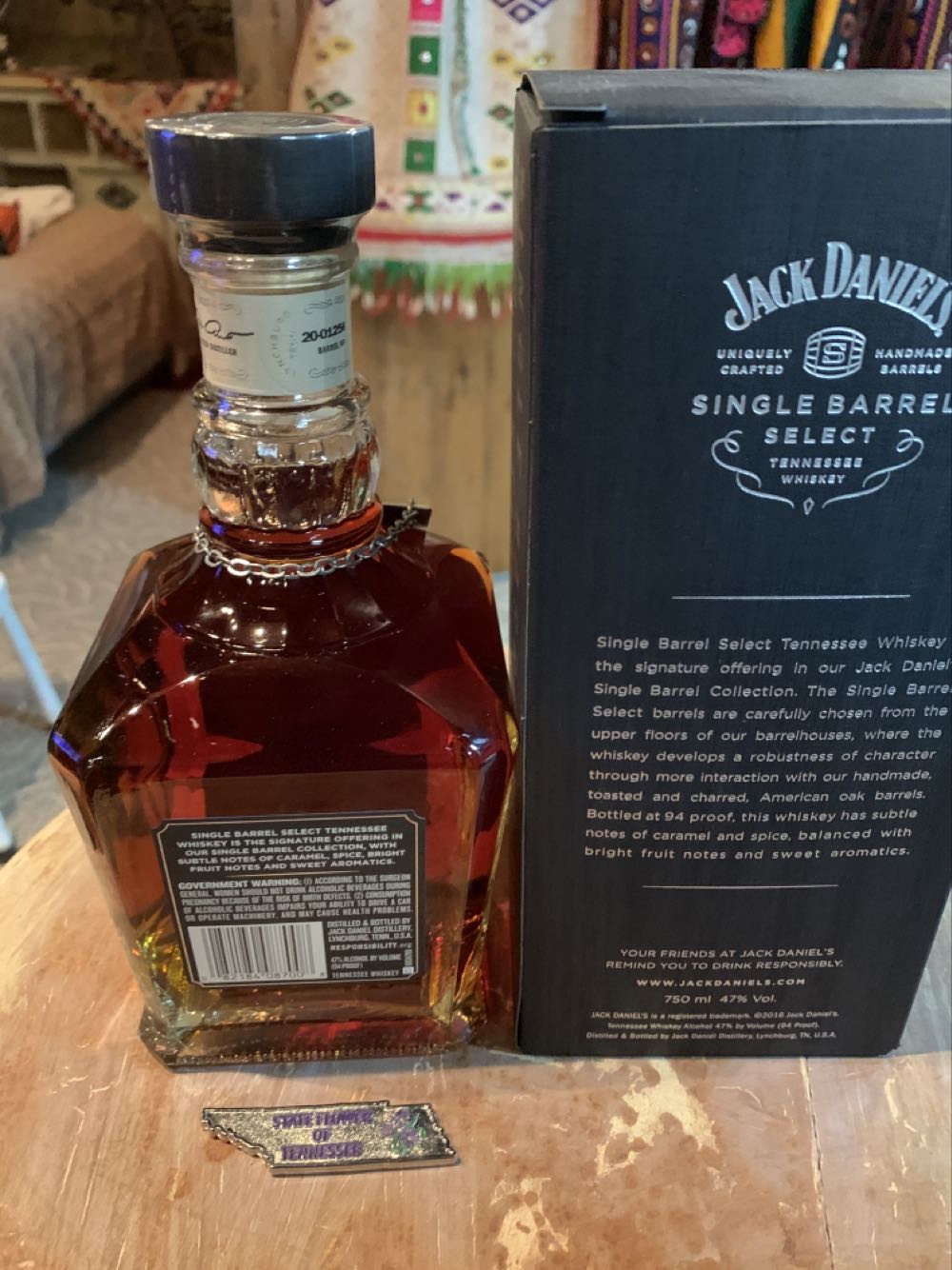 Jack Daniel’s Single Barrel The Moneymaker - Jack Daniel’s (750 mL) alcohol collectible [Barcode 082184087008] - Main Image 2