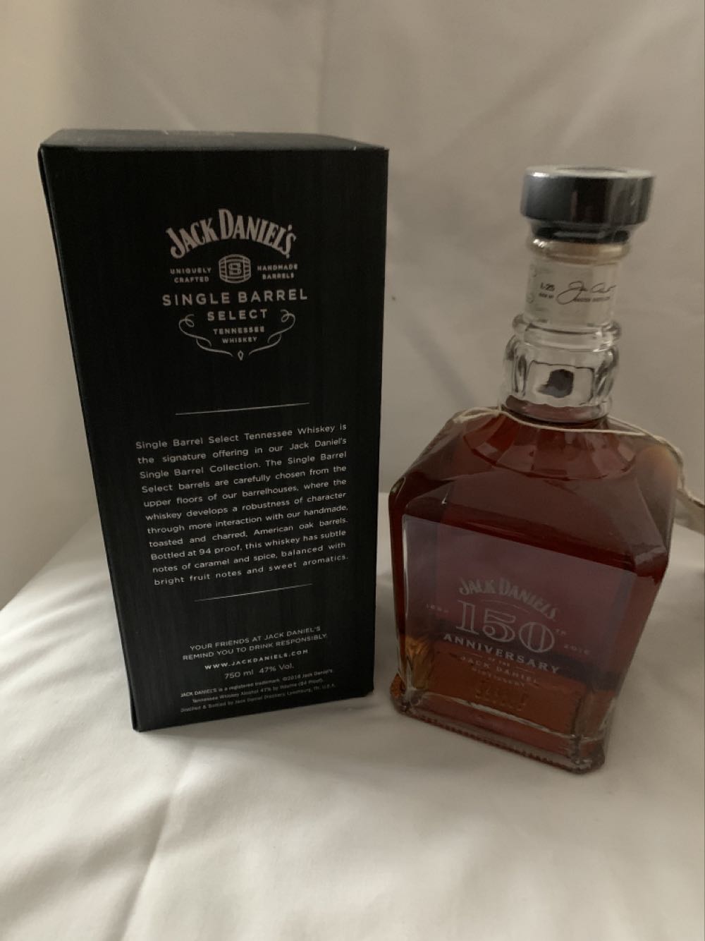 Single Barrel Atlanta Race 2007 - Jack Daniels’ Distillery (750 mL) alcohol collectible [Barcode 082184087008] - Main Image 2