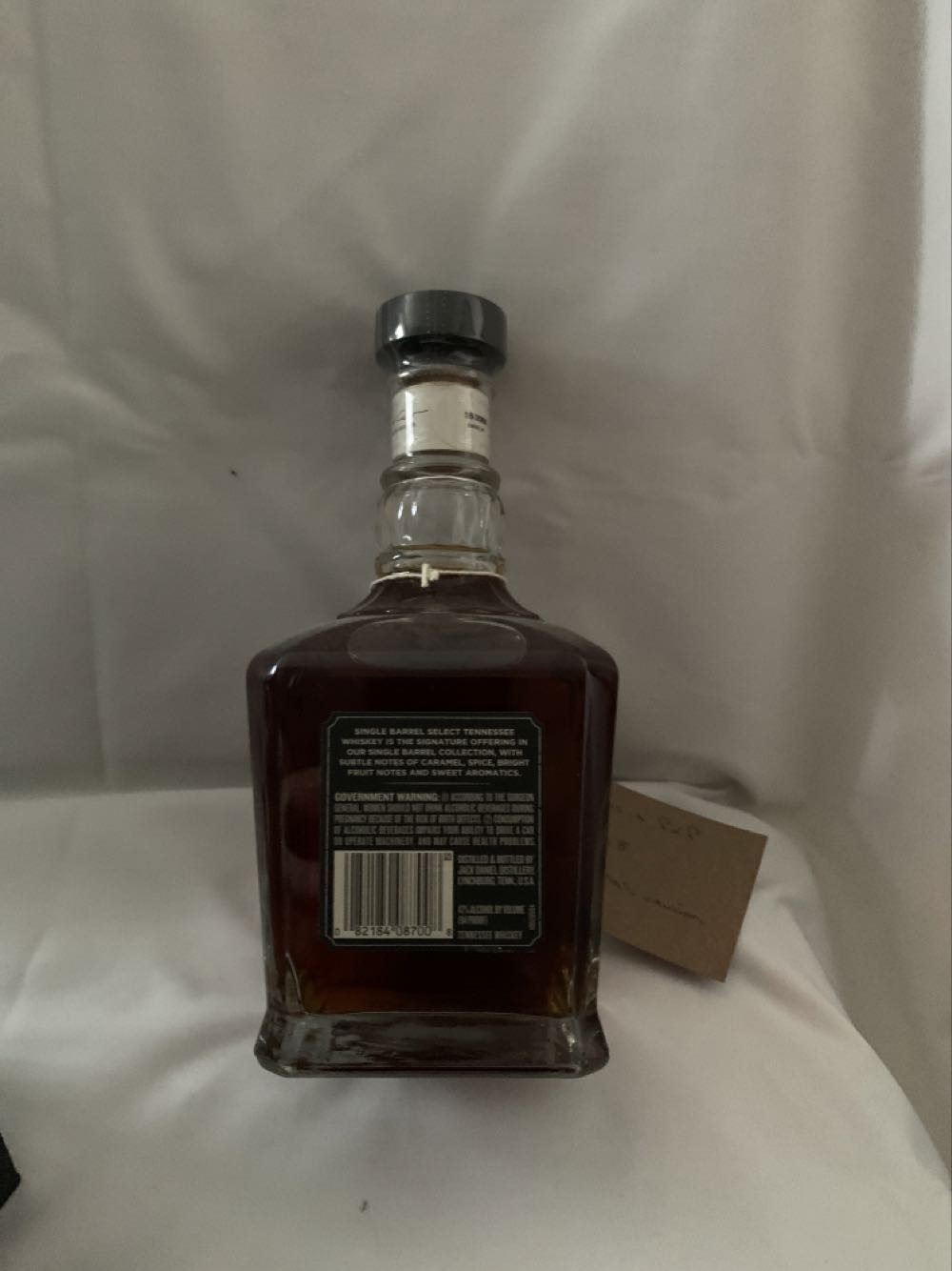 Single Barrel Atlanta Race 2007 - Jack Daniels’ Distillery (750 mL) alcohol collectible [Barcode 082184087008] - Main Image 3
