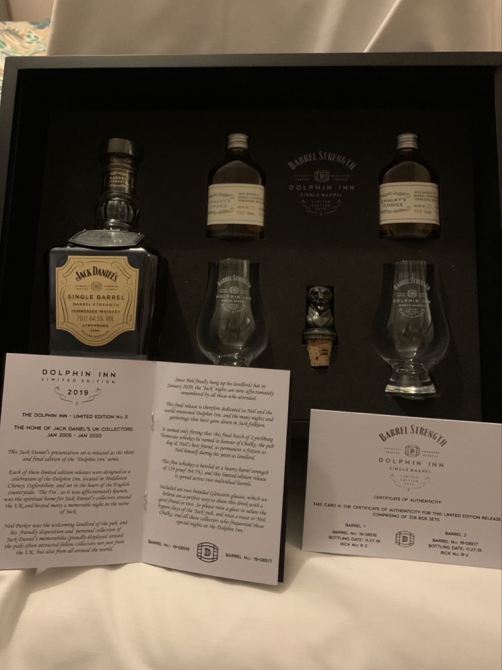 Dolphin Inn #3 - Single Barrel Barrel Proof - Jack Daniel’s (700 mL) alcohol collectible - Main Image 3