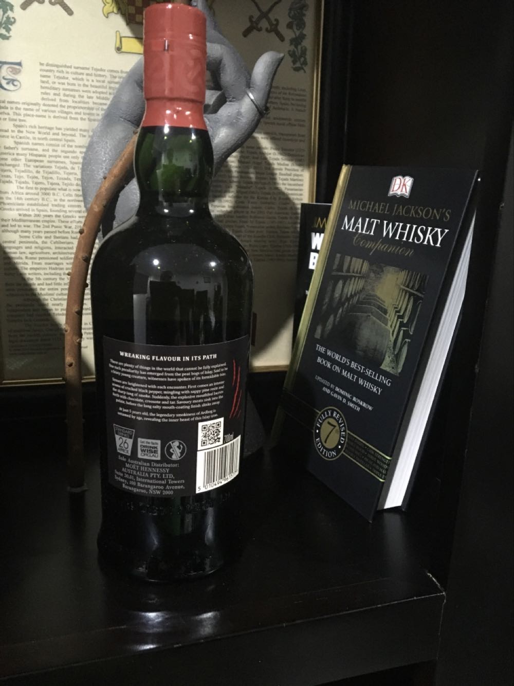 Ardbeg Beastie Single Malt Scotch Whisky Wee Beastie 5 Years Old - Ardbeg Distillery Limited (700mL) alcohol collectible [Barcode 5010494961577] - Main Image 4