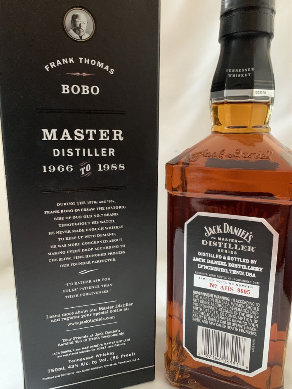 Jack Daniel’s: Master Distiller Series #5 - Jack Daniels Distillery (750 mL) alcohol collectible [Barcode 082184065518] - Main Image 2