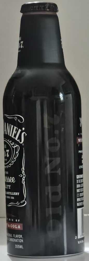 Whiskey & Cola - Jack Daniel Distillery (355 mL) alcohol collectible [Barcode 082184000243] - Main Image 4