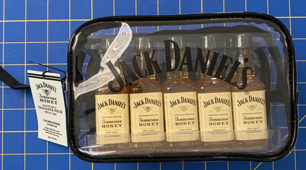Jack Daniel’s Tennessee Honey Shareable Tailgate Pack - Jack Daniel Distillery alcohol collectible [Barcode 082184204856] - Main Image 2