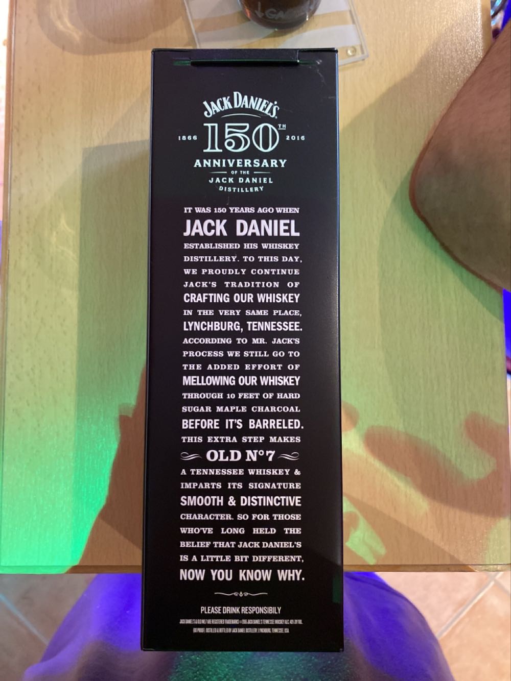 150th Anniversary Italy - Jack Daniel Distillery (700 mL) alcohol collectible [Barcode 5099873089798] - Main Image 3