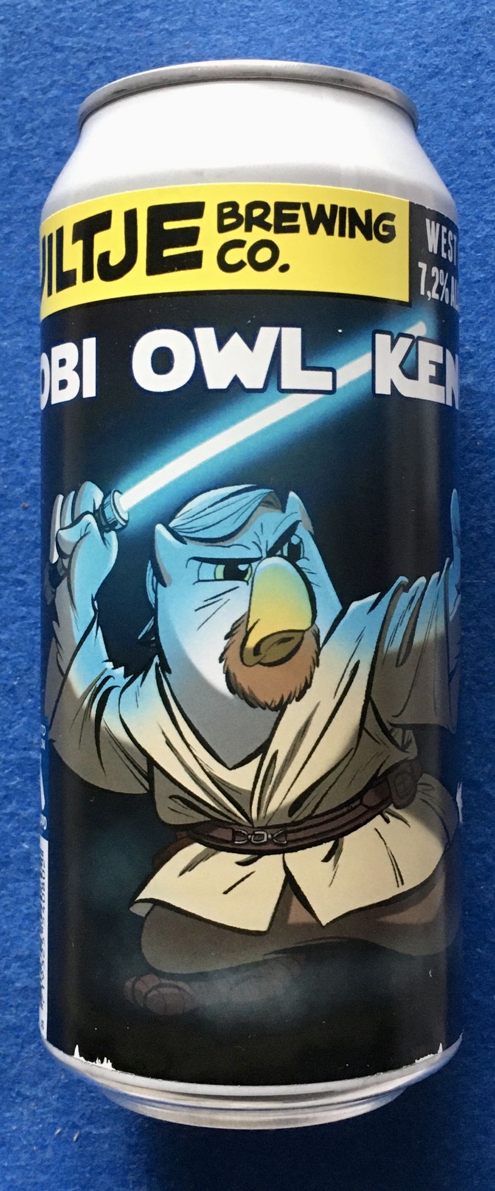 Obi Owl Kenobi - Uiltje Brewing Company (440 mL) alcohol collectible [Barcode 8719325540802] - Main Image 4