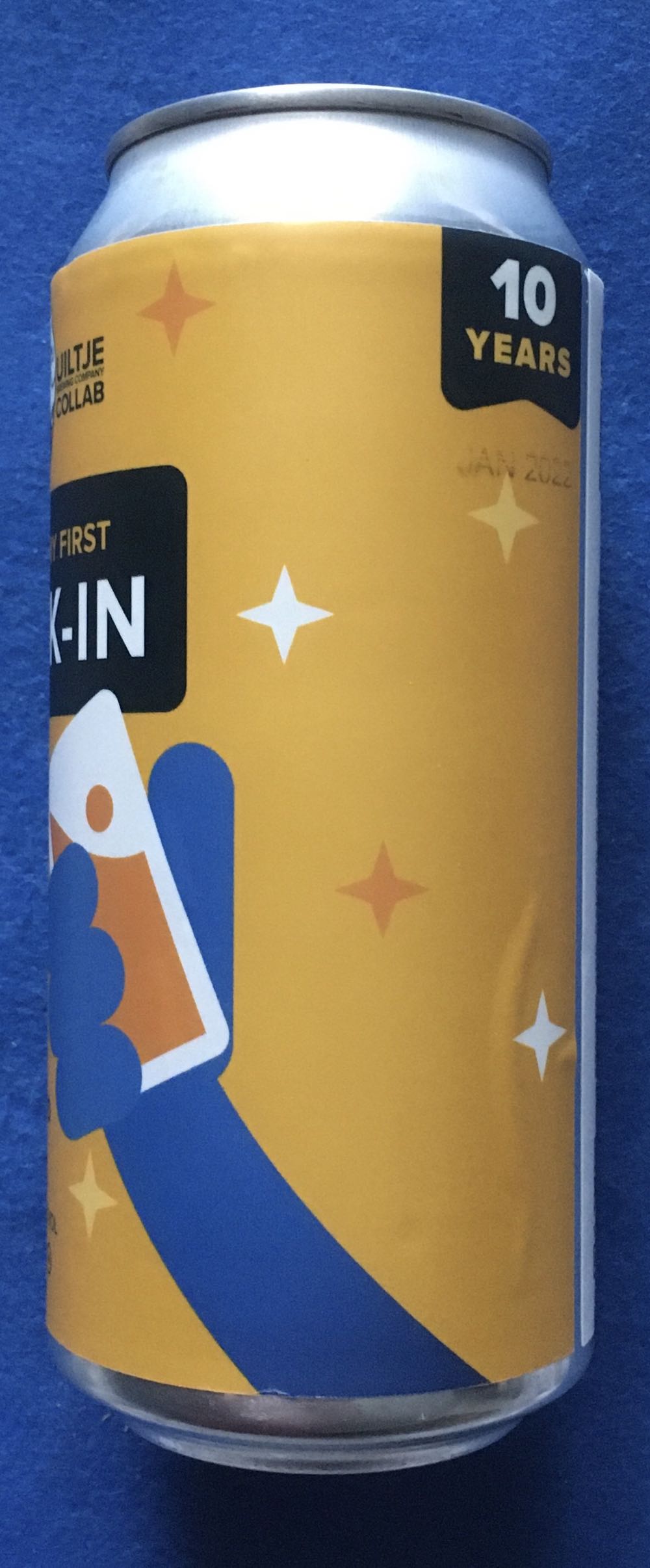 I Remember My First Check-in - Brouwerij Dockum (440 mL) alcohol collectible [Barcode 8720256163169] - Main Image 2