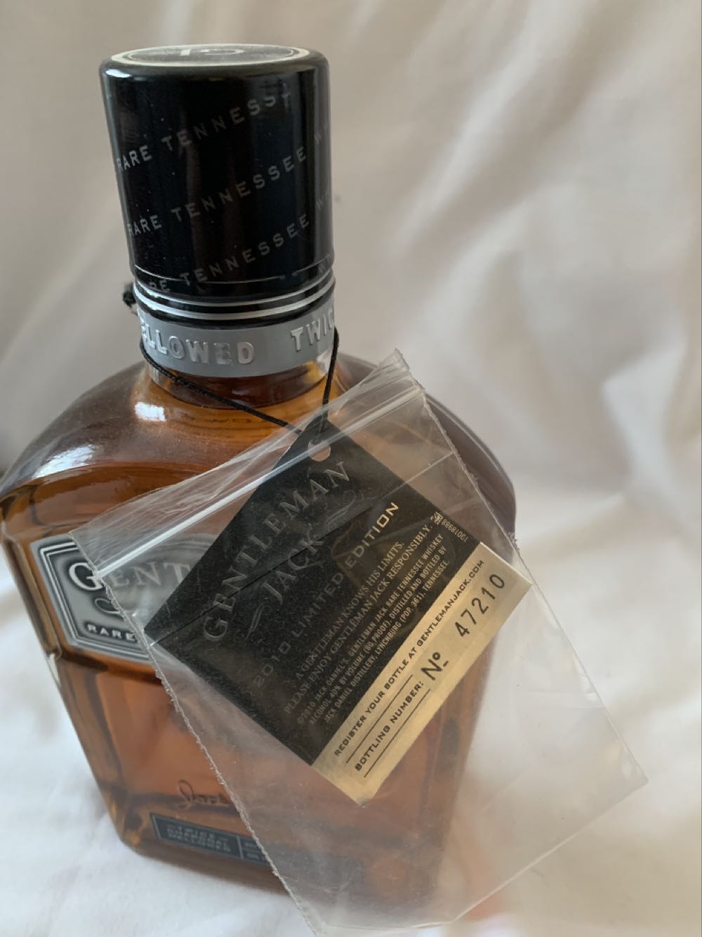 Gentleman Jack - Gen 4 - Twice Charcoal Mellowed - Jack Daniel Distillery (750 mL) alcohol collectible [Barcode 082184019221] - Main Image 3