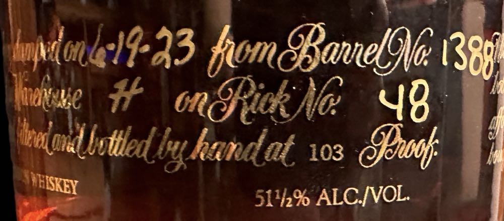 Blanton’s LMDW 2021 - Conquette -  Buffalo Trace Distillery (750 mL) alcohol collectible [Barcode 080244009397] - Main Image 4