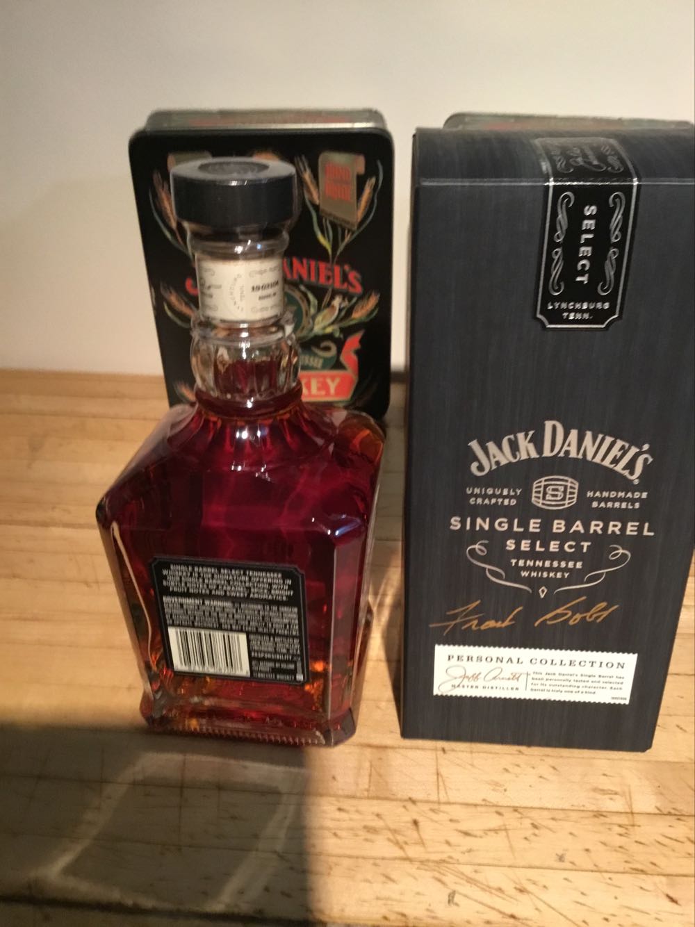 Single Barrel Select US Coll Twin Pack 3-22-19 - Jack Daniel Distillery (750 mL) alcohol collectible - Main Image 3