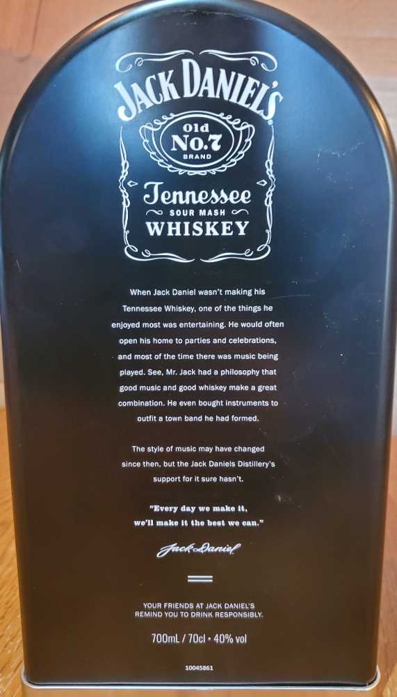 Jack Daniel’s Black Label - 2020 700ml Jukebox - Jack Daniel’s (700 mL) alcohol collectible [Barcode 8595682604797] - Main Image 4