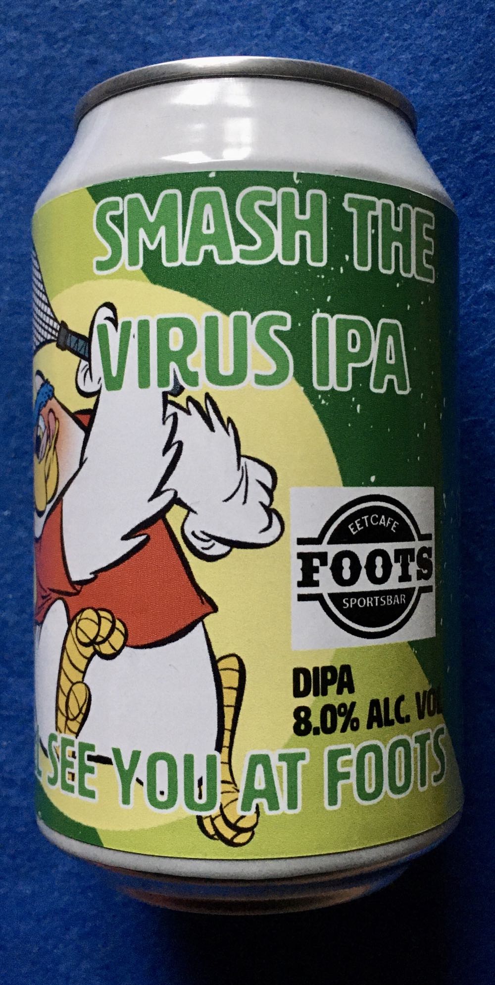 Smash The Virus IPA - Uiltje Brewing Company (330 mL) alcohol collectible [Barcode 8717953156419] - Main Image 2