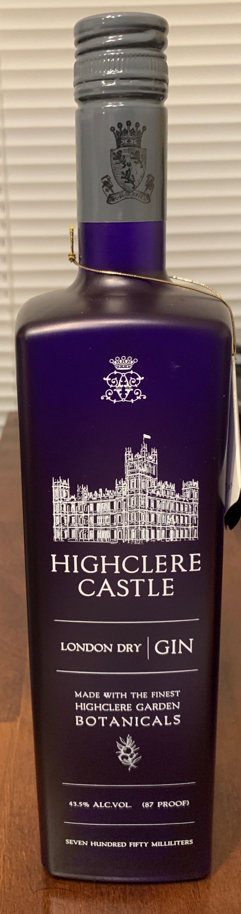 Highclere Castle Gin 750ml Wine & Spirits - Highclere Castle Spirits Llc (750 mL) alcohol collectible [Barcode 653437575643] - Main Image 4