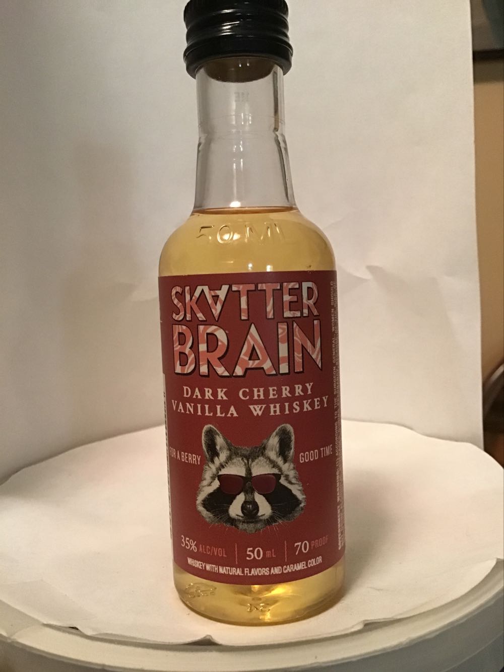 Skatter Brain Peanut Butter - Universal Brands (50 mL) alcohol collectible [Barcode 087116004511] - Main Image 4