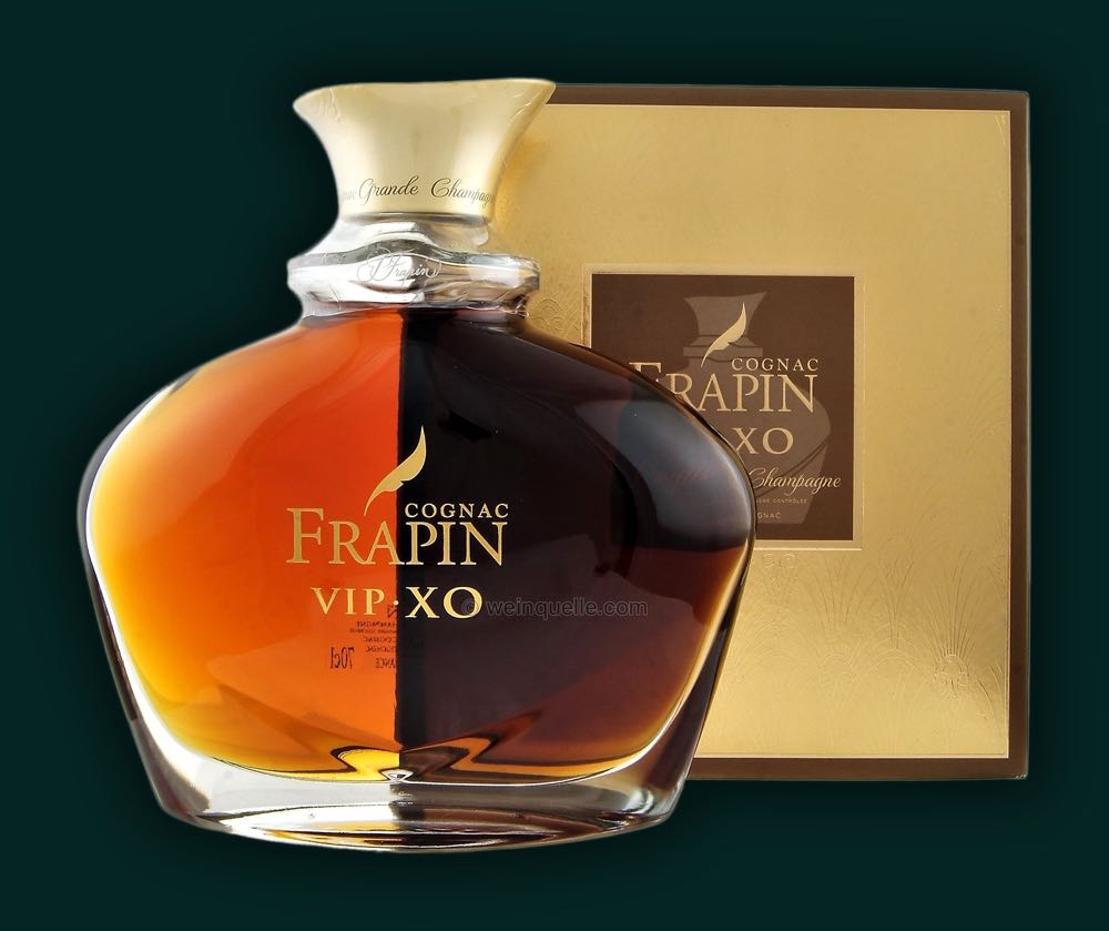 Frapin VIP XO Grande Champagne Cognac - Cognac Frapin (700mL) alcohol collectible - Main Image 2