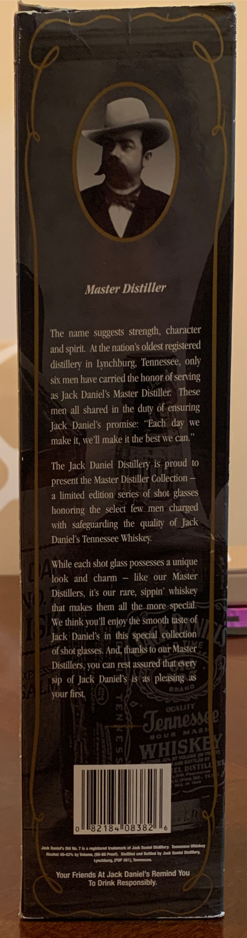 Set Limited edition Shot Glass Set - Jack Daniel’s Distillery, Lynchburg, TN (750 mL) alcohol collectible [Barcode 082184083826] - Main Image 2