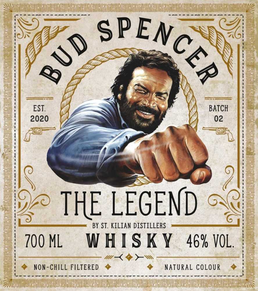 Bud Spencer The Legend Single Malt Whisky - St. Killian Distillers GmbH (0.7 L) alcohol collectible [Barcode 705632326893] - Main Image 3