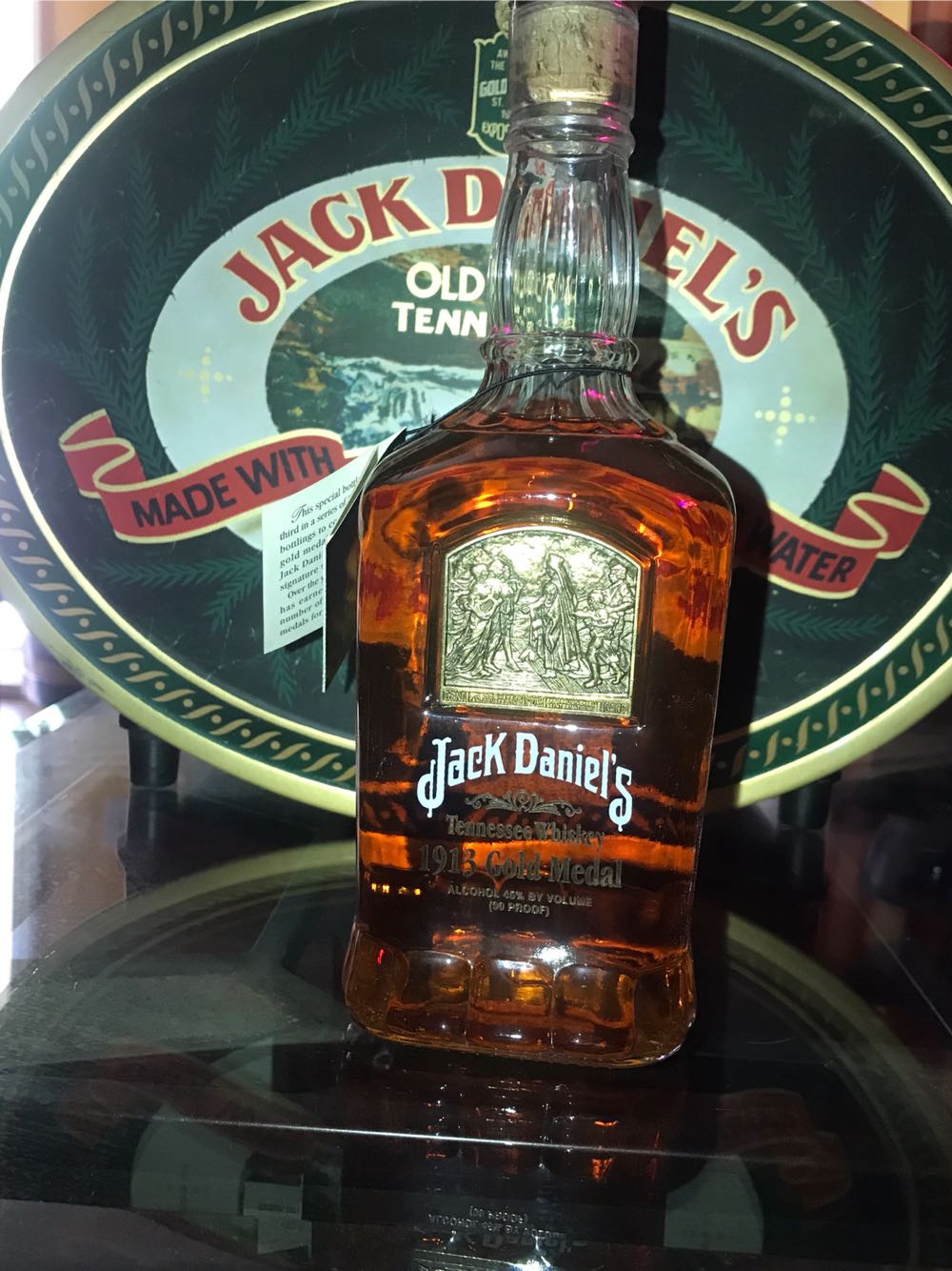 1913 Gold Medal - Jack Daniel Distillery (750 mL) alcohol collectible [Barcode 082184086391] - Main Image 4