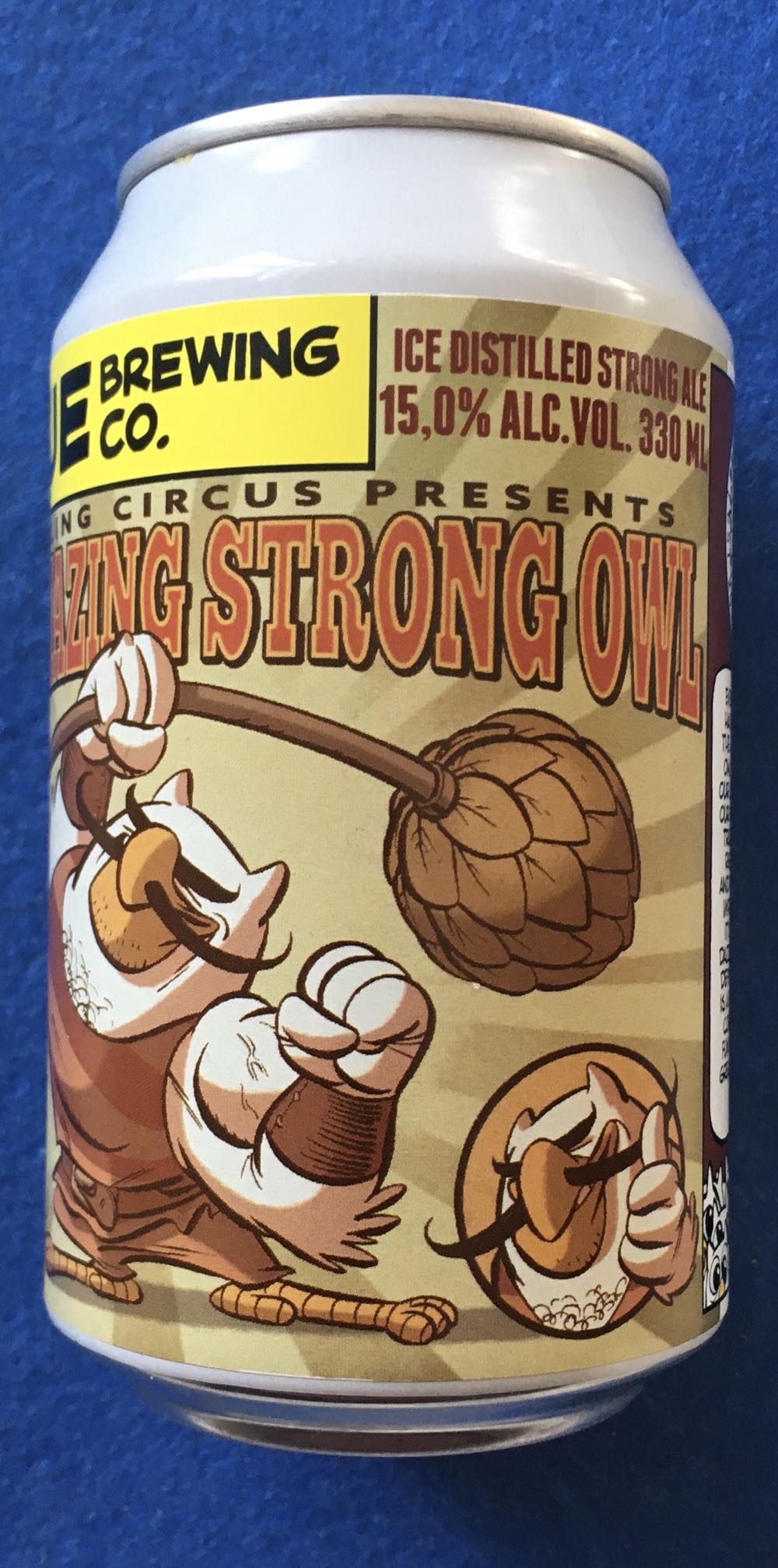 The Amazing Strong Owl - Uiltje Brewing Company (330 mL) alcohol collectible [Barcode 8719325540857] - Main Image 2