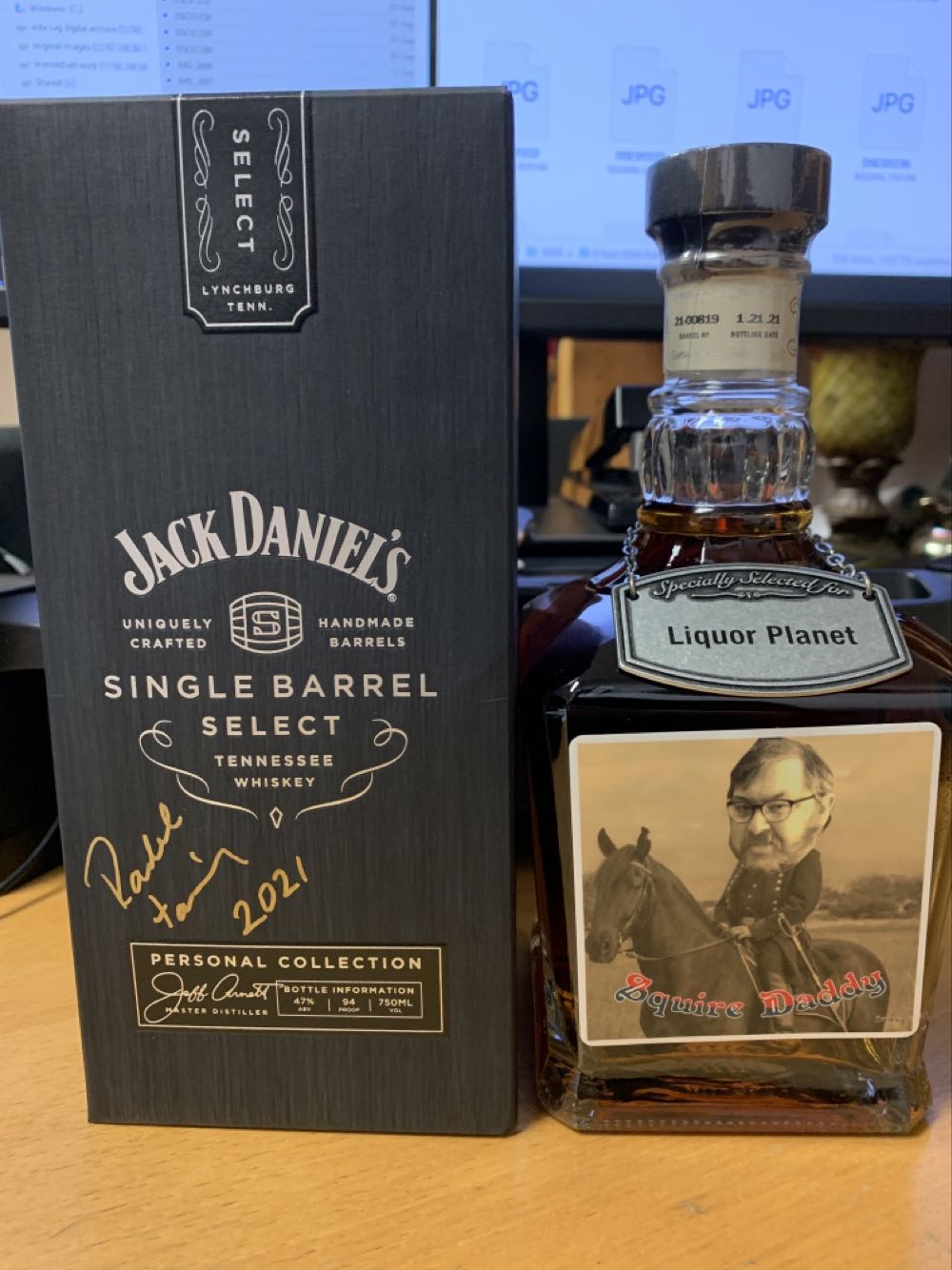 Jack Daniel’s Single Barrel NHSLC Bike Week 100 Anniversary - Jack Daniels’ Distillery (750 mL) alcohol collectible [Barcode 082184004289] - Main Image 4