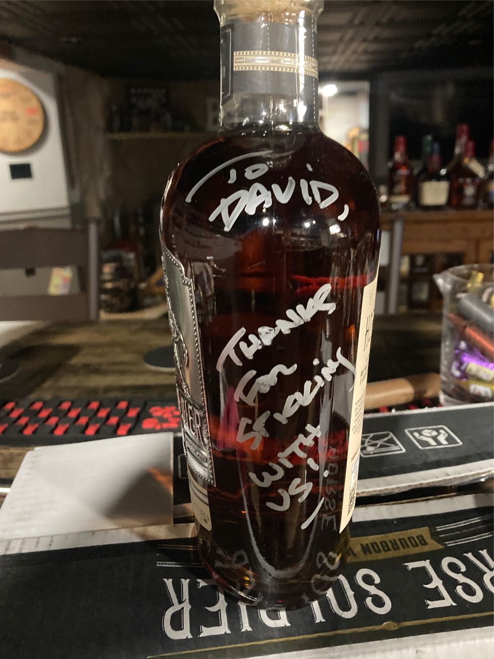 Horse Soldier Reserve  Barrel Strength - American Freedom Distillery (750 mL) alcohol collectible [Barcode 040232690587] - Main Image 2