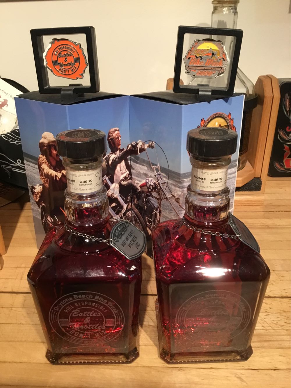 Sunshine State Single Barrel Select Daytona Bike Week 2020 - Jack Daniel Distillery (750 mL) alcohol collectible - Main Image 2