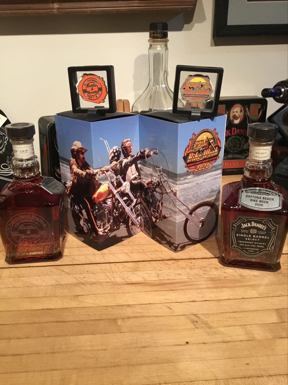 Sunshine State Single Barrel Select Daytona Bike Week 2020 - Jack Daniel Distillery (750 mL) alcohol collectible - Main Image 4