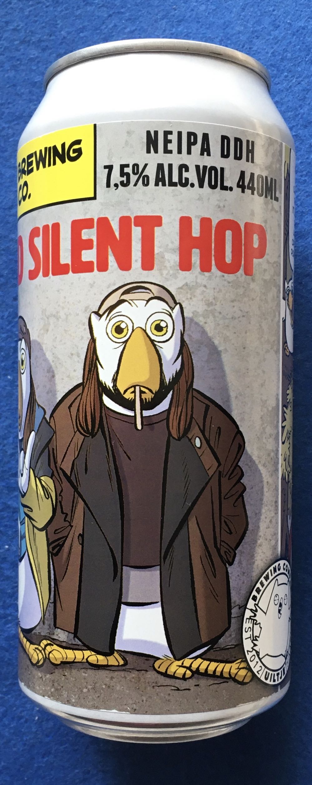 Jay And Silent Hop - Uiltje Brewing Company (440 mL) alcohol collectible [Barcode 8719325540758] - Main Image 2