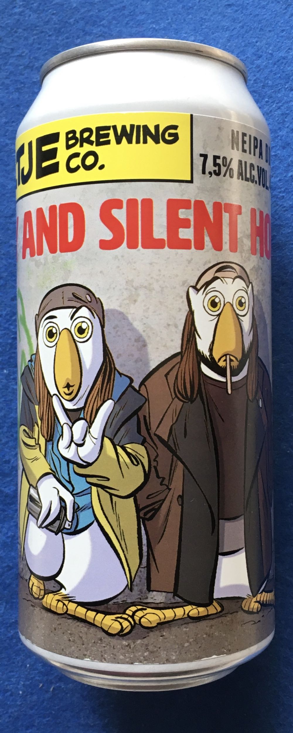 Jay And Silent Hop - Uiltje Brewing Company (440 mL) alcohol collectible [Barcode 8719325540758] - Main Image 4