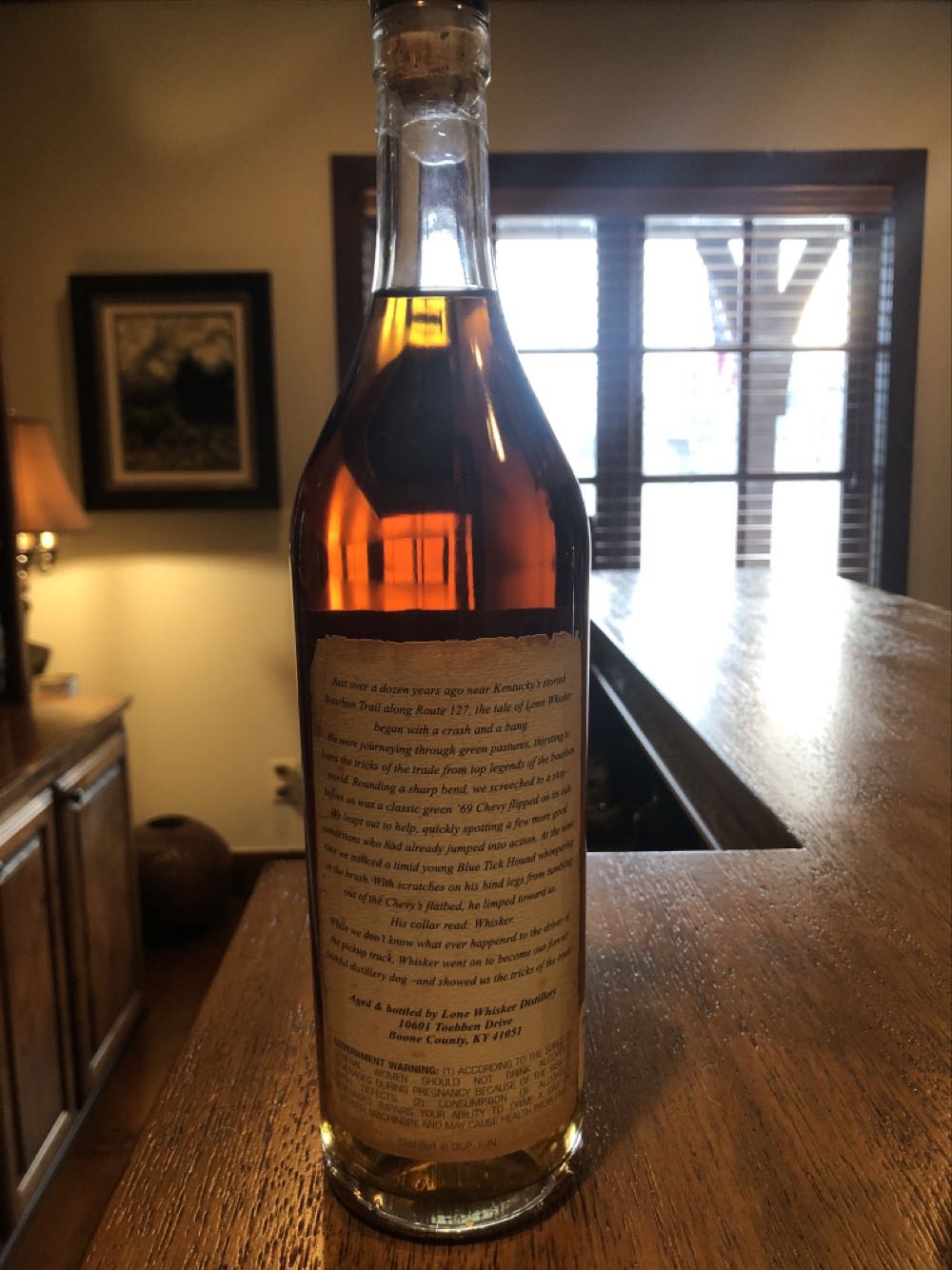 Lone Whisker - Lone Whisker Distillery (750 mL) alcohol collectible - Main Image 2