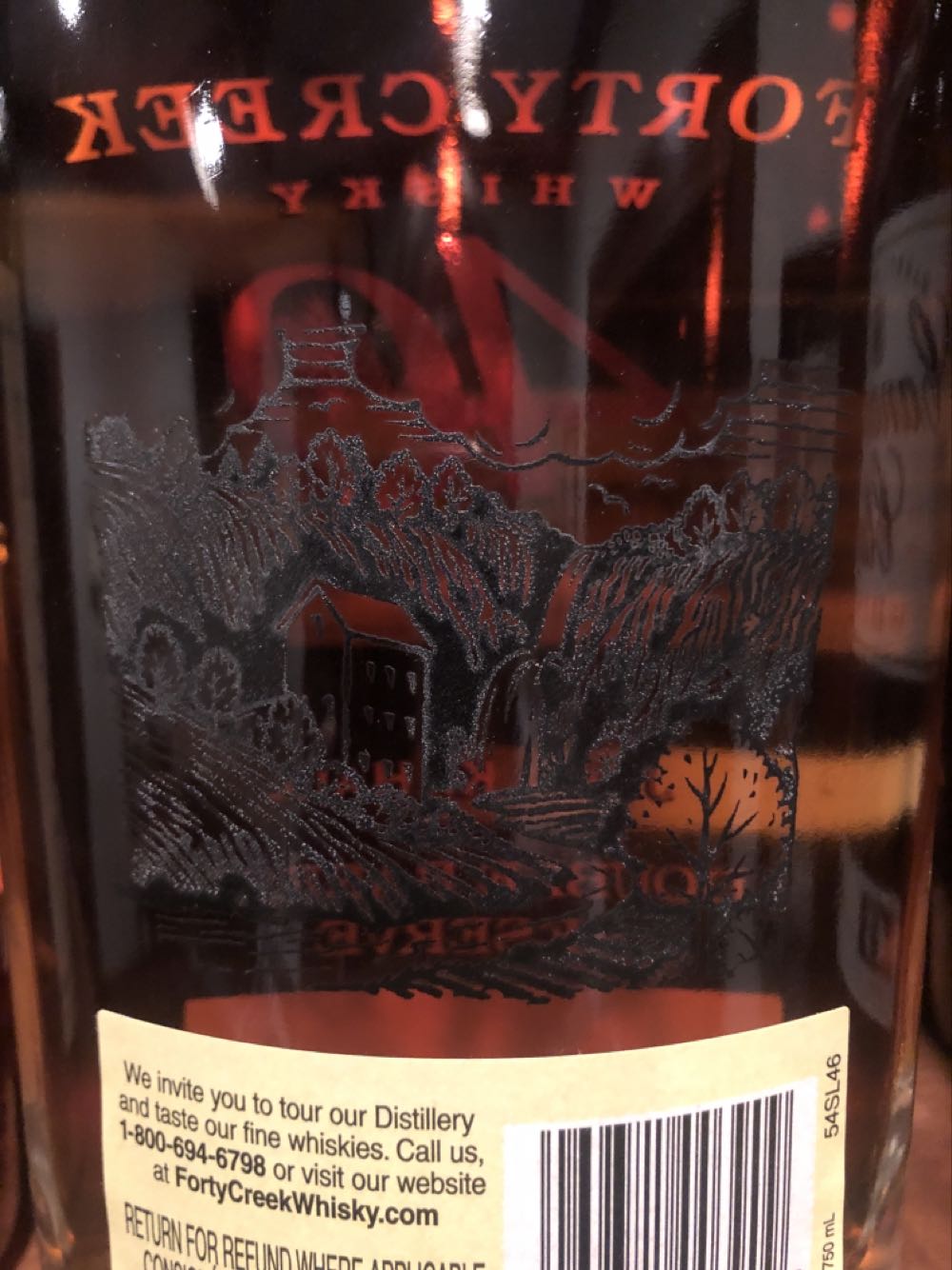 Product Price List Liste De Prix Des Produits - Forty Creek Whiskey (1 L) alcohol collectible [Barcode 069321003909] - Main Image 2
