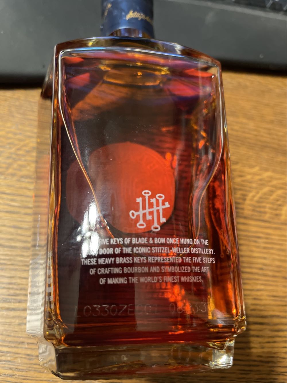 Blade and Bow - Stitzel-Weller Distilling Co. (750 mL) alcohol collectible - Main Image 2