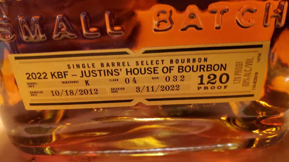 Knob Creek Single Barrel Select - Knob Creek Distillery (750mL) alcohol collectible [Barcode 080686016823] - Main Image 3