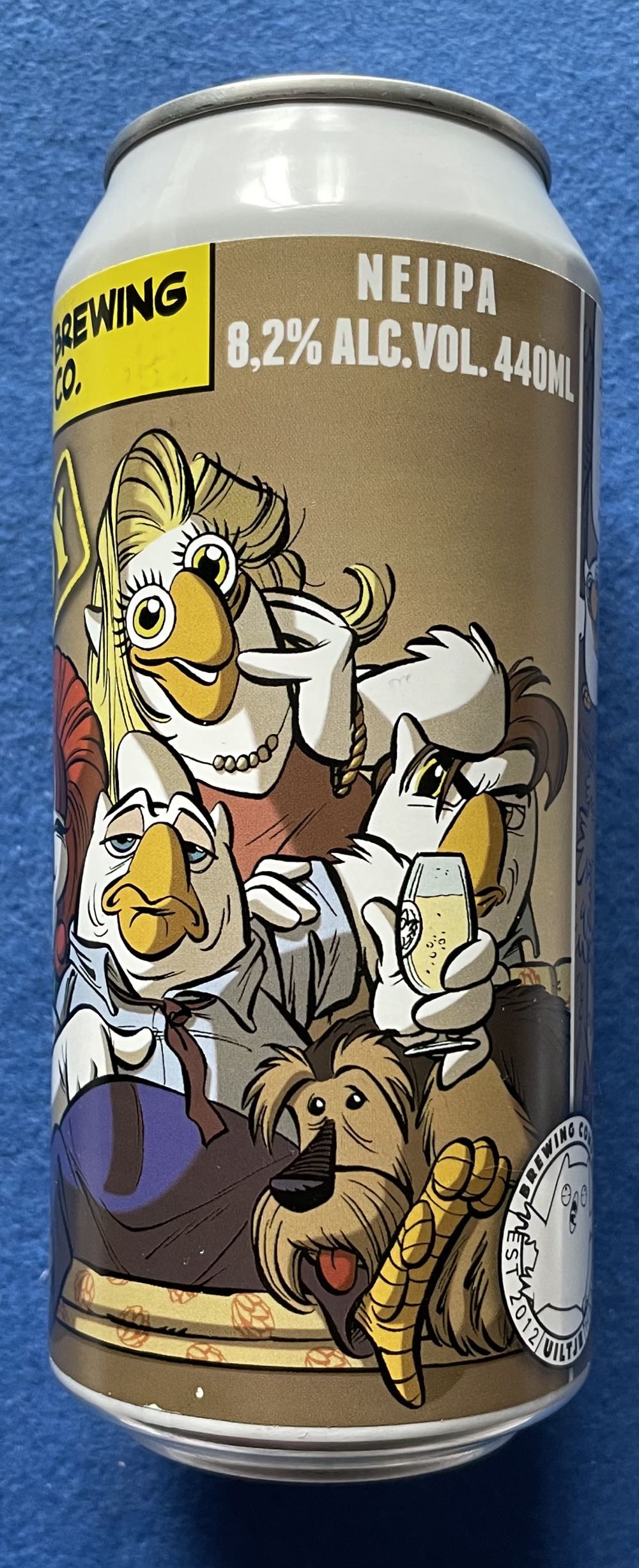 Owl Bundy - Uiltje Brewing Company (440 mL) alcohol collectible [Barcode 8719325540741] - Main Image 2