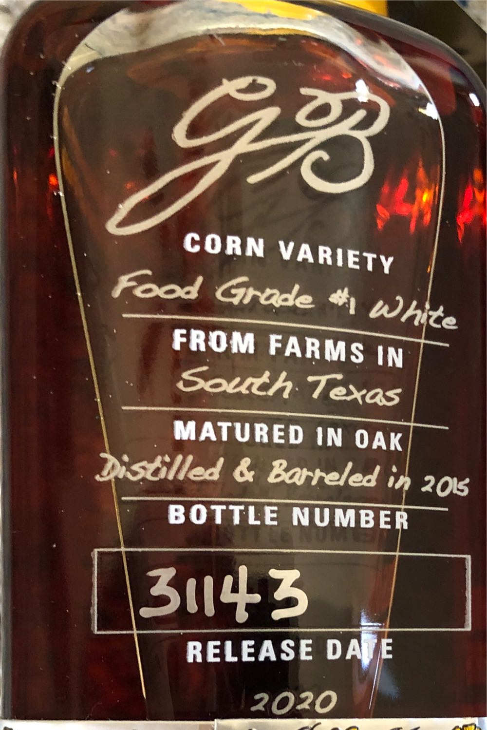 Garrison Brothers Honey Dew - Garrison Brothers Distillery (750 mL) alcohol collectible [Barcode 851756002455] - Main Image 2