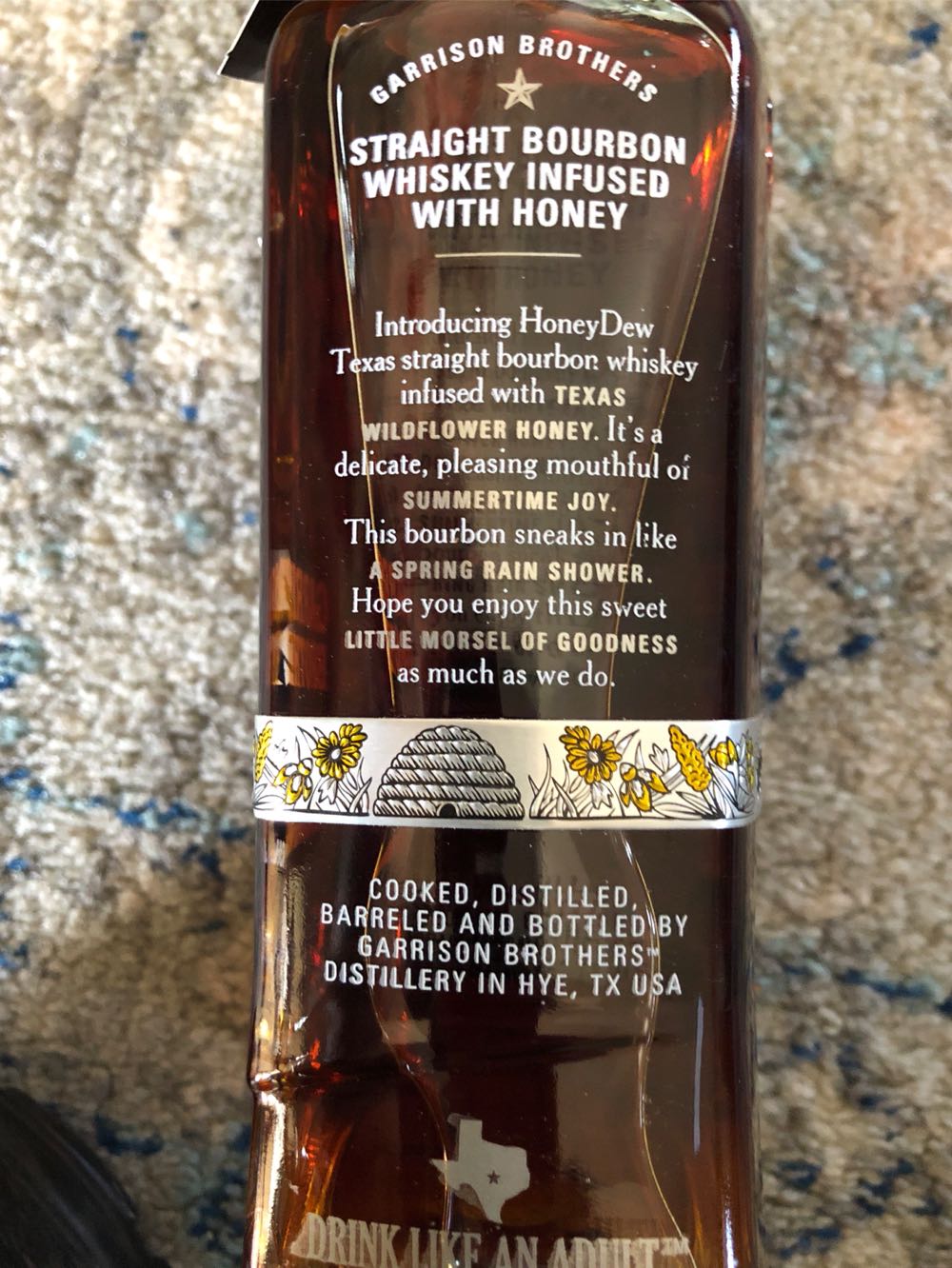 Garrison Brothers Honey Dew - Garrison Brothers Distillery (750 mL) alcohol collectible [Barcode 851756002455] - Main Image 3