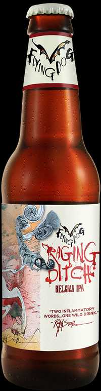 Raging Bitch Belgian IPA - Flying Dog Brewery alcohol collectible - Main Image 1