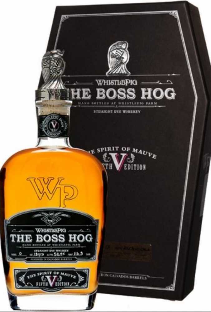 WhistlePig The Boss Hog V The Spirit Of Mauve - Whistlepig Vermont (750 mL) alcohol collectible [Barcode 858964006855] - Main Image 2