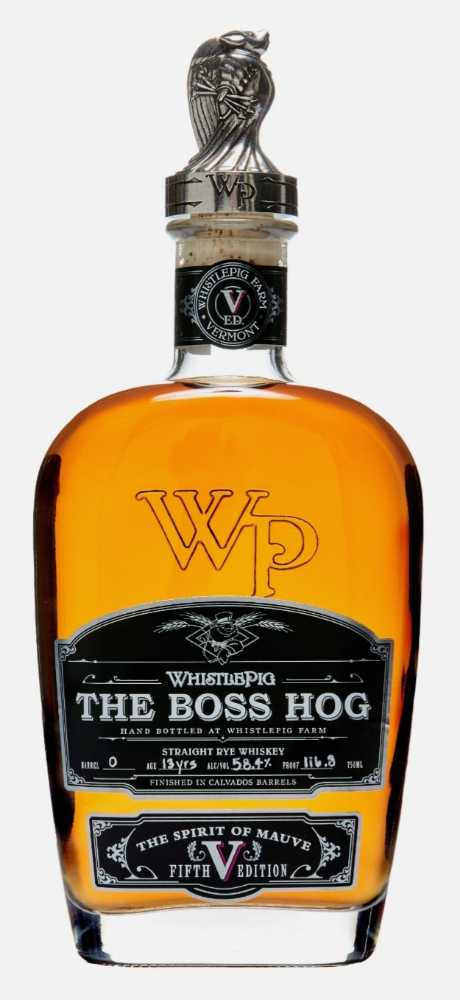 WhistlePig The Boss Hog V The Spirit Of Mauve - Whistlepig Vermont (750 mL) alcohol collectible [Barcode 858964006855] - Main Image 3