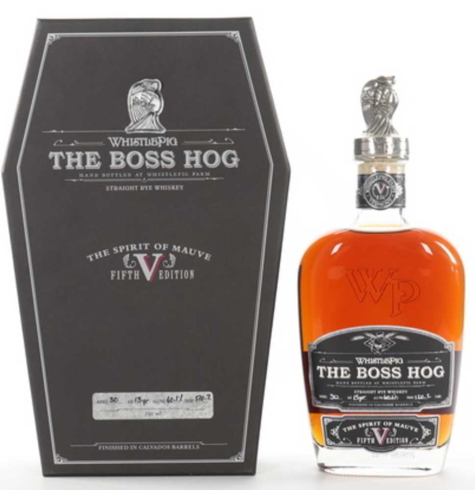 WhistlePig The Boss Hog V The Spirit Of Mauve - Whistlepig Vermont (750 mL) alcohol collectible [Barcode 858964006855] - Main Image 4