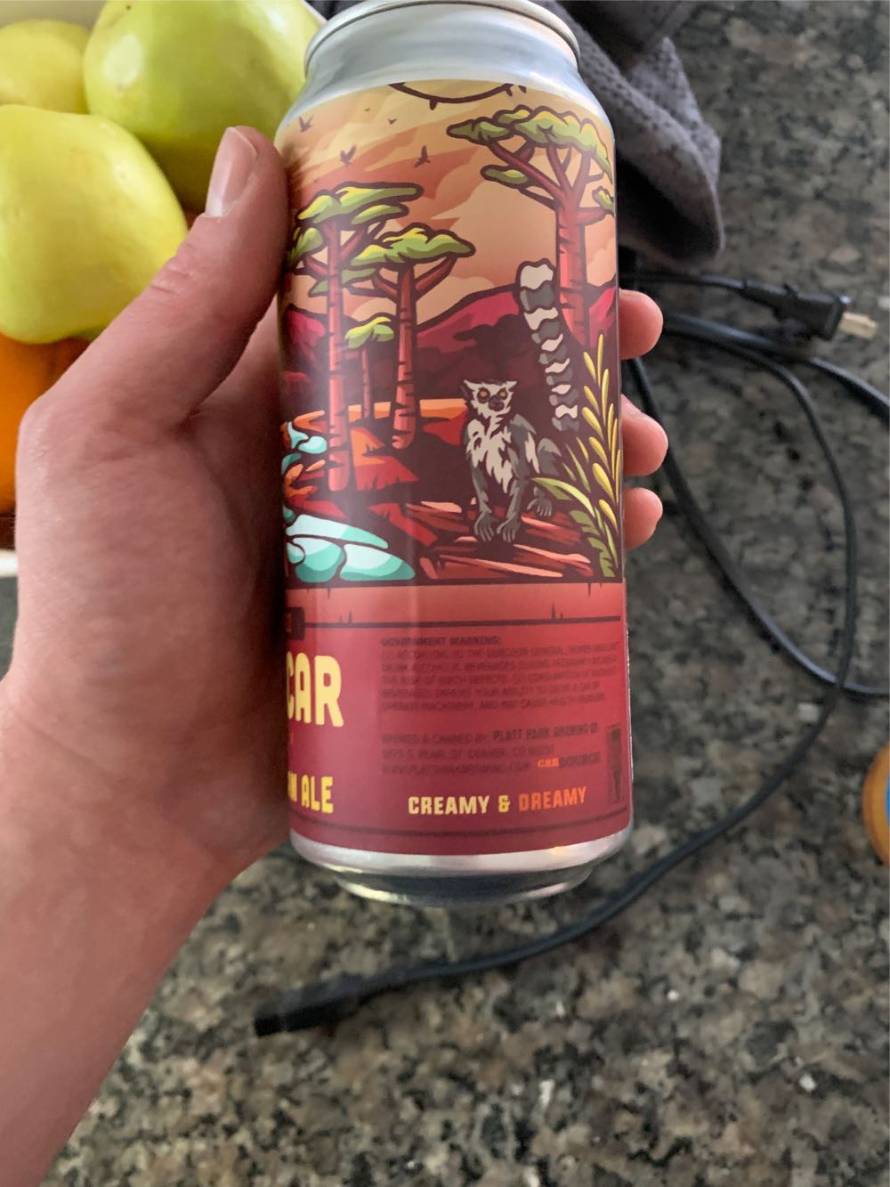 Madagascar Dream - Platt Park Brewing Co alcohol collectible [Barcode 814269020125] - Main Image 2