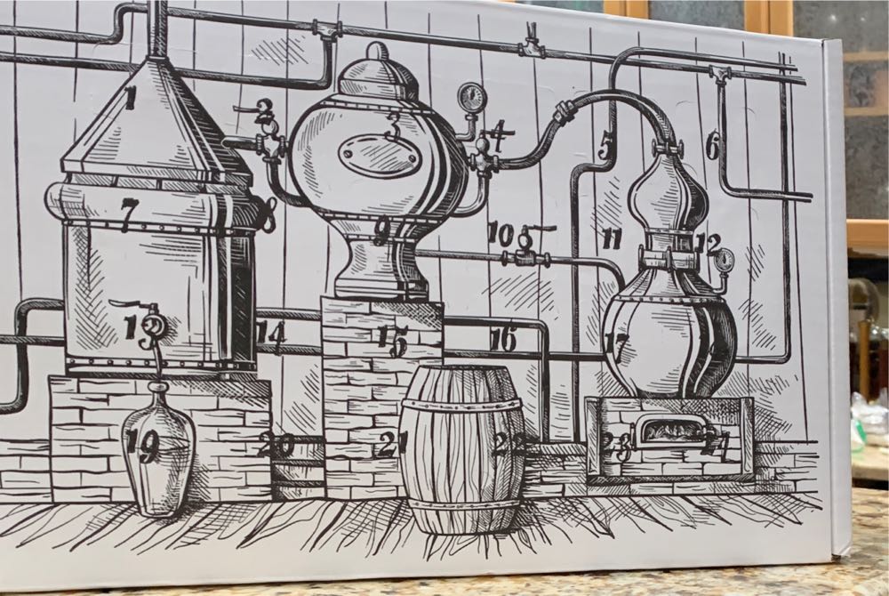 Jack Daniels Mini Christams Tree Dekoration