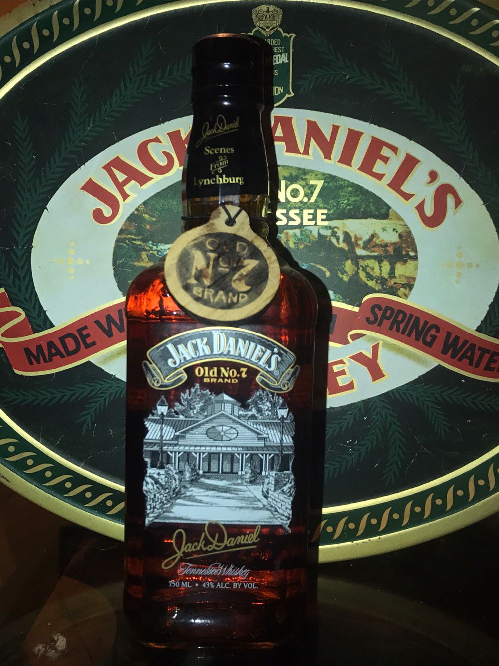 Jack Daniels Scenes From Lynchburg #7 - Jack Daniel’s (750 mL) alcohol collectible [Barcode 082184083949] - Main Image 4