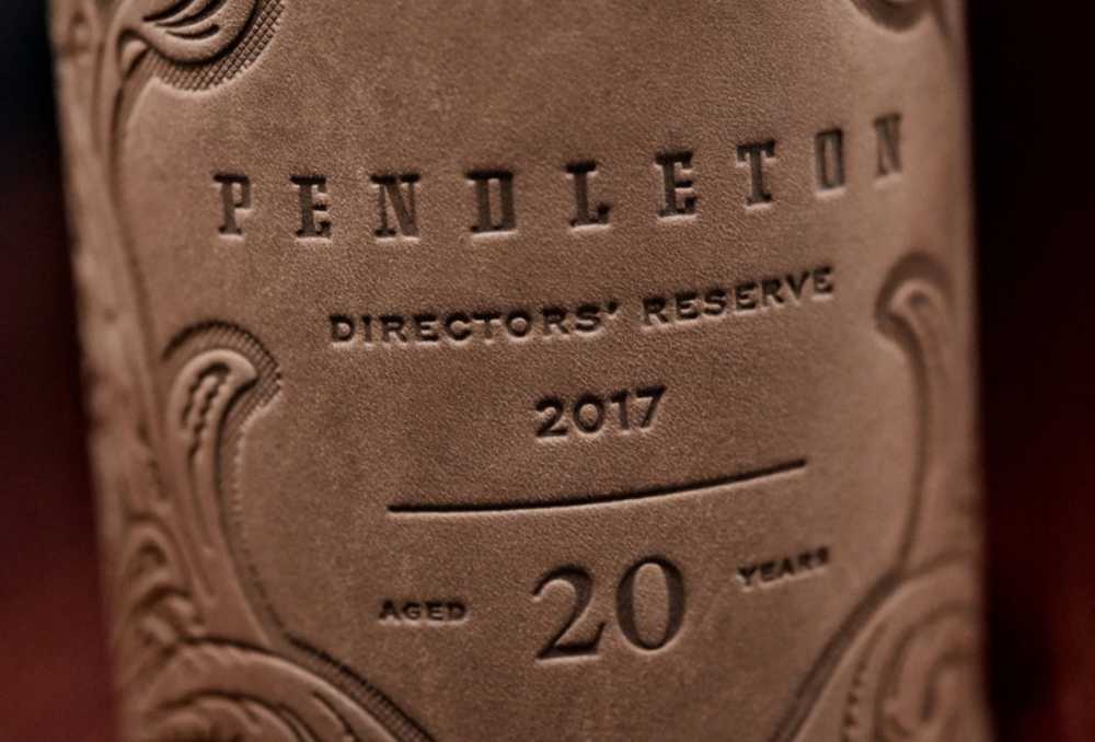 Pendleton Directors Reserve 20 Year Old - 2019 - Hood River Distillers (750 mL) alcohol collectible [Barcode 084104117918] - Main Image 4