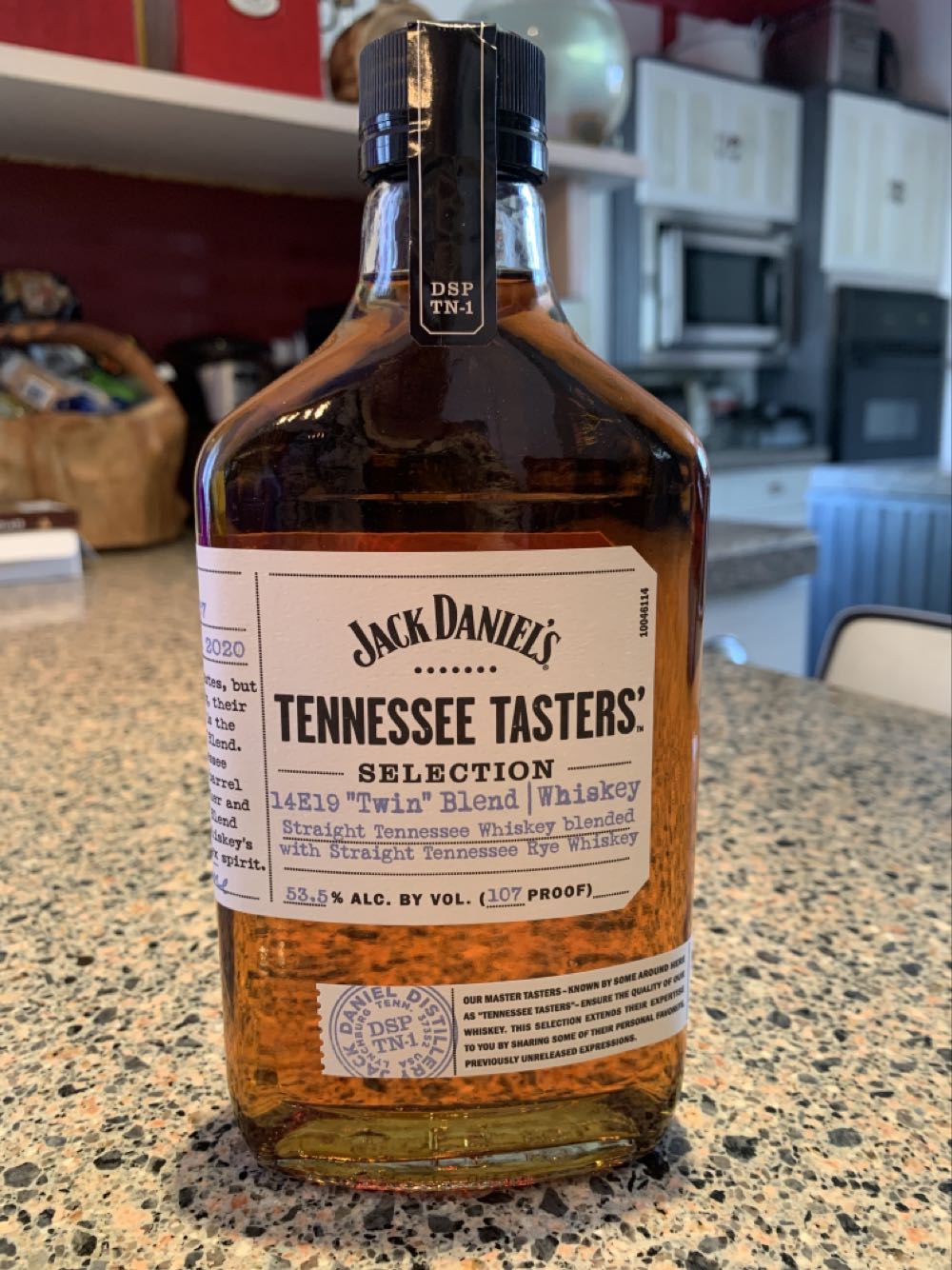Tennessee Taster #7 14E19 Twin Blend 2020 - Jack Daniel Distillery (375 mL) alcohol collectible - Main Image 1