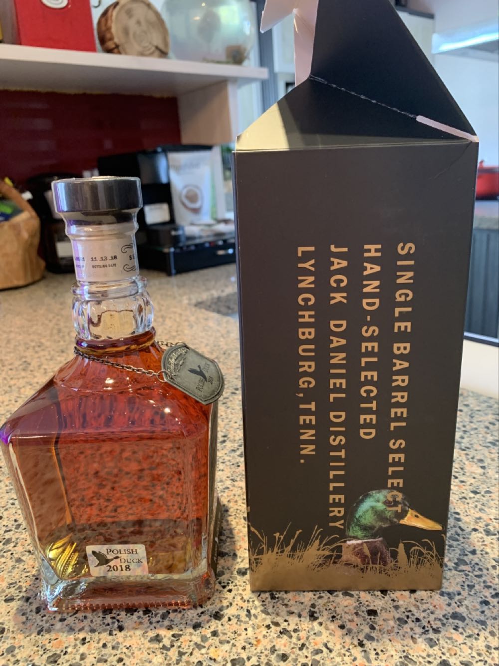 Polish Duck 2018 - Jack Daniel Distillery (700 mL) alcohol collectible - Main Image 2