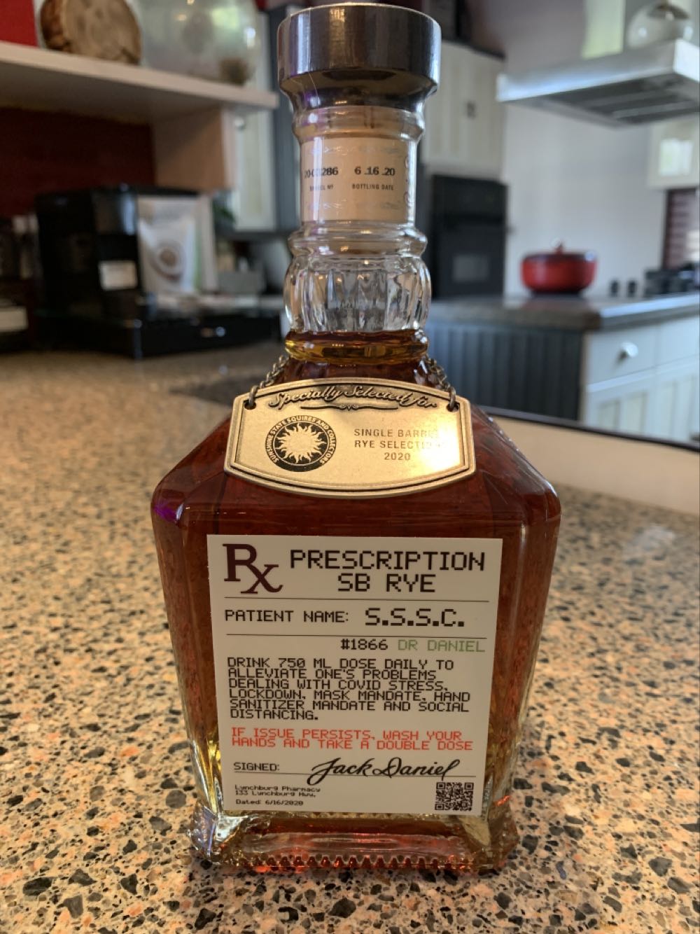 Jack Daniel’s Single Barrel Barrel Proof