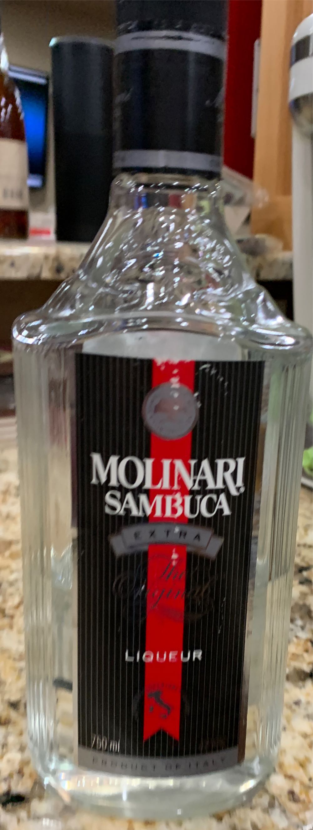 Molinari Sambuca  (750 mL) alcohol collectible [Barcode 080686259404] - Main Image 1