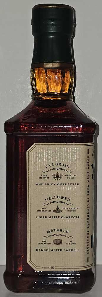 Rye - Jack Daniel Distillery (375 mL) alcohol collectible [Barcode 082184003794] - Main Image 2