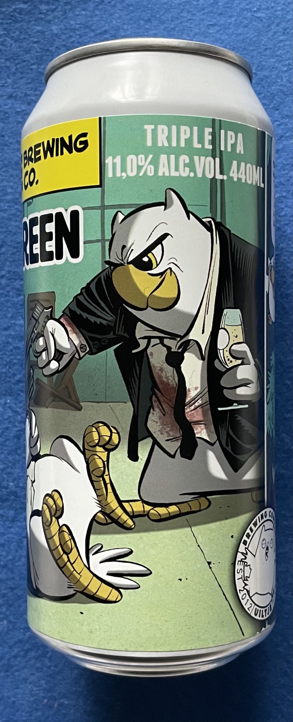 Mr. Green - Uiltje Brewing Company (440 mL) alcohol collectible [Barcode 8719325540772] - Main Image 2